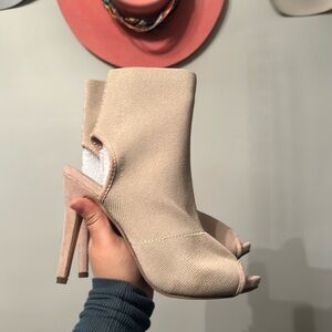 Madden Girl Sock Booties with Heel